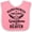 Pink and White, variant on Inktastic Handpicked for Earth by My Grandma in Heaven Angel Wings Boys or Girls Baby Bib