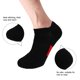 thumbnail image 5 of unbranded 3 Pares Calcetines Deportivos Masculinos Negros De Corte Con Absorción De Sudor Y Antideslizantes, 5 of 5