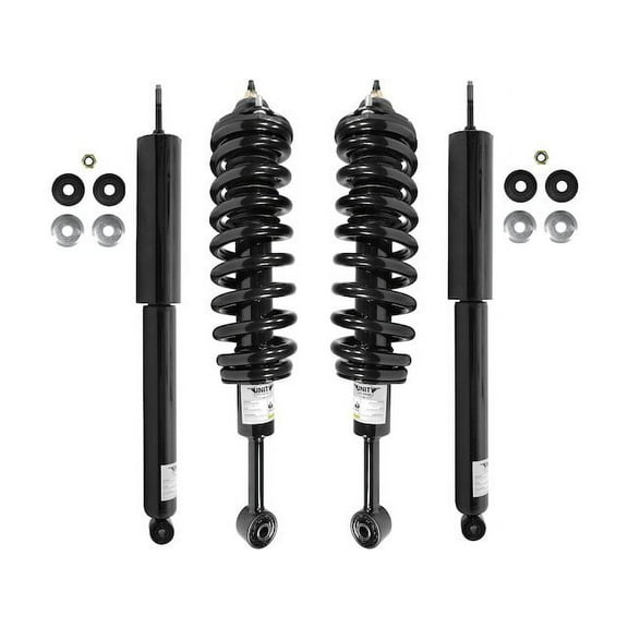 Front and Rear Suspension Strut and Shock Absorber Assembly Kit - Compatible with 2005 - 2015 Toyota Tacoma 2006 2007 2008 2009 2010 2011 2012 2013 2014