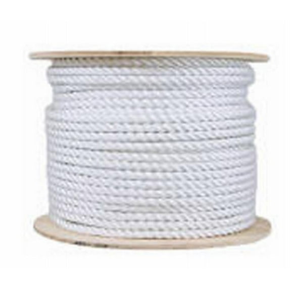 0.5 x 200 in. Twisted Cotton Rope, Natural