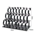 thumbnail image 3 of Flameer 24 Acrylic Rack Watch Display Stand Jewelry Stand for Presentation Usage, 3 of 7