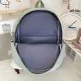 thumbnail image 4 of PENGXIANG School Bag Casual Canvas Backpack Shoulder Bag Large Capacity Bag (Purple), 4 of 10
