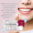 thumbnail image 2 of Denture Fixation Adhesive Fixed Dentures For Improved Comfort And Beauty Denture Fixation Adhesive, 2 of 5