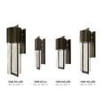 thumbnail image 2 of Hinkley Lighting 1320HE-LED Dwell Small 1 Light LED Outdoor Wall Sconce in Hemat, 2 of 7
