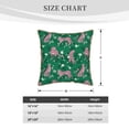 thumbnail image 2 of KLL Tropical Leopard Decorative Throw Pillow Covers Velvet Soft for Couch Sofa Bedroom Living Room Outdoor (No pillow core)-, 2 of 5
