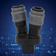 thumbnail image 2 of Conector rápido de acero y plástico, conector rápido redondo tipo C, bidireccional, accesorio Industrial, 2 uds. VoborMX herramienta, 2 of 8
