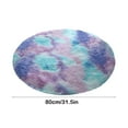 thumbnail image 3 of Amacok Small Area Rug for Living Room Bedroom, 31“ Fluffy Shaggy Fuzzy Nursery Kids Room Circle Rug, Cute Soft Plush Furry Girls Room Decor Carpet, Non-Slip, 3 of 6