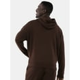 thumbnail image 3 of No Boundaries All Gender Oversized Fleece Hoodie Sweatshirt, 1 or 2-Pack, Men's, 3 of 5