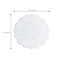 thumbnail image 3 of 100pcs Disposable Oil-absorbing White Lace Paper Doilies Cake Box Liner Packaging Paper Pad 7.5", 3 of 8