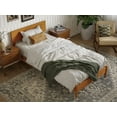 thumbnail image 3 of AFI Aria Twin XL Modern Solid Wood Low Profile Platform Bed, Light Toffee, 3 of 13