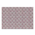 thumbnail image 1 of Cherry Blossom Cutting Board, Bubbly Petals of Kawazu Type Japanese Sakura Tree Illustration, Decorative Tempered Glass Cutting and Serving Board, Small Size, Pink Green and Orange, by Ambesonne, 1 of 1
