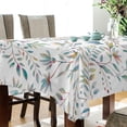 thumbnail image 4 of Multicolor Floral Fabric Square Tablecloth - Waterproof and Wrinkle-Resistant Table Cloth 60x60 Inch Table Cover for Indoor & Outdoor Dining House Decor, 4 of 7
