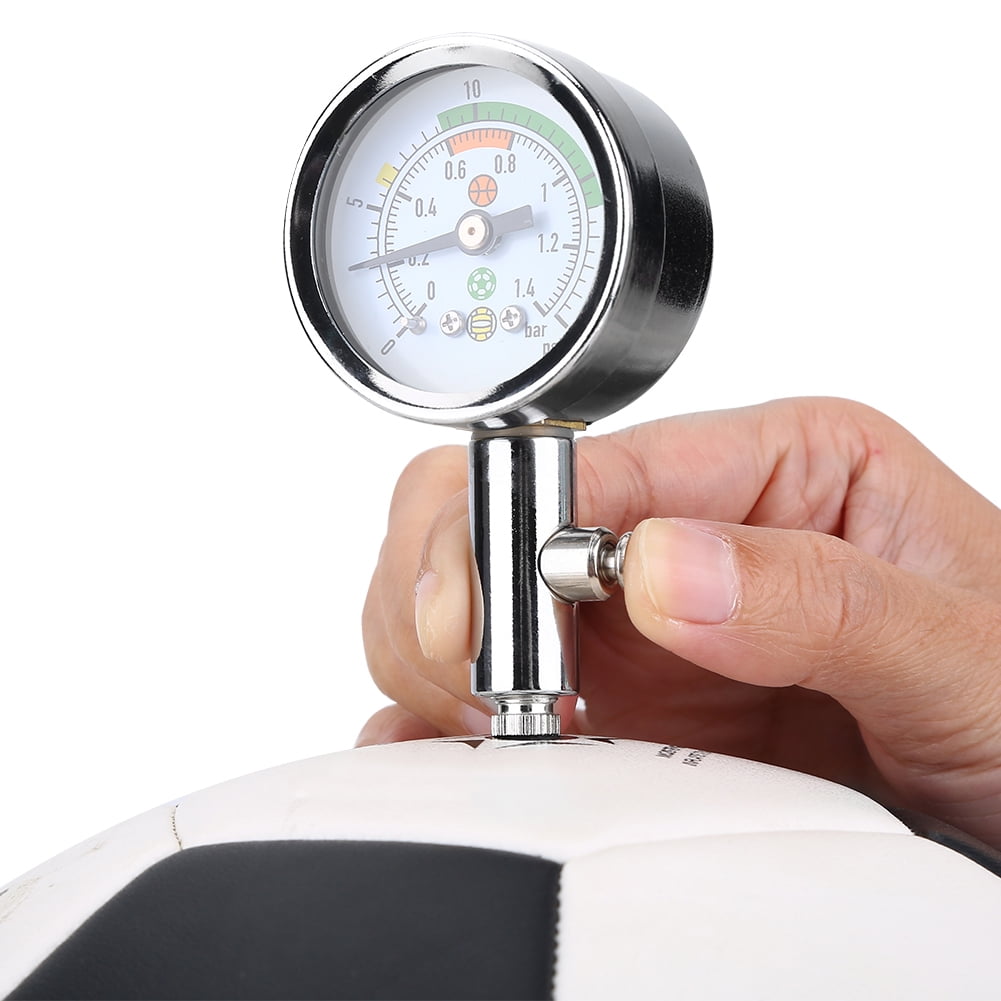 Tebru Ball Pressure gauge,Mini Ulitity Air Pressure Gauge Barometer