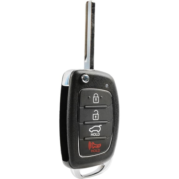 Flip Key fits 2013-2015 Hyundai Santa Fe Keyless Entry Remote Fob (95430-4Z100, TQ8-RKE-3F04)