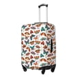 thumbnail image 2 of Uemuo Colorful Butterfly Printed Washable Luggage Cover - Fashion Suitcase Protector Fits 18-32 Inch Luggage -Large, 2 of 9