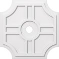 thumbnail image 1 of Ekena Millwork CMP26HS-03000 26 in. OD x 3 in. ID Square Haus Architectural Grade PVC Contemporary Ceiling Medallion, 1 of 1