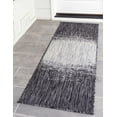 thumbnail image 1 of Unique Loom Collection Moderne Dégradé Dégradé Transitionnel Tapis de Course Intérieur et Extérieur Flatweave, 2 x 6 Pieds, Gris/beige, 1 of 2