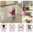 thumbnail image 2 of Red de seguridad para escaleras, barandilla de seguridad para bebés, barandilla de balcón, 3 m de largo x 80 cm de alto, red de seguridad para escaleras para niños, 2 of 4