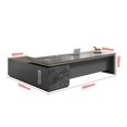 thumbnail image 1 of Drawers Writing Office Desk Meeting Luxury Executive Desktop Office Desk Workstation Tabla Para Escritorio Modern Furniture My Lux Decor Round, 1 of 14