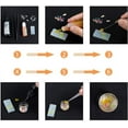 thumbnail image 4 of Juego de 55 moldes de silicona para peces koi en miniatura, para resina, cuenco de vidrio, seta perlada, terrario botánico, manualidades., 4 of 7