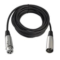 thumbnail image 3 of Cable de altavoz XLR a XLR Balanced Macho a hembra Cable de micrófono de 20 pies perfke cable de micrófono, 3 of 6