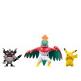 thumbnail image 3 of Pokemon Battle Figure 3 Pack - Features 2 inch Pikachu and Perrserker and 3 inch Hawlucha, 3 of 9