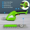 thumbnail image 2 of SereneLife Coupe-Herbe Électrique Rechargeable Sans Fil & Taille-Haie, 2 of 7
