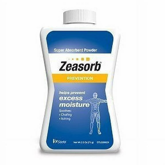 Zeasorb Excess Moisture 2.5 Oz (Pack of 2)