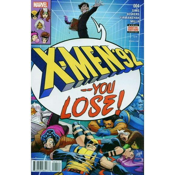 X-Men '92 (2nd Series) #4 VF ; Marvel Comic Book