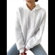 thumbnail image 2 of Sudadera con Capucha para Mujer, A , Cálida, Informal, Holgada, de Gran Tamaño. XXL, 2 of 7