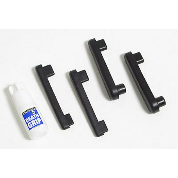 Kuryakyn 7009 Slim Rubber Pads for Transformer Floorboard Swingarm (Both Boards)