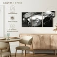 thumbnail image 4 of Elephant Stock Vintage Racing I Wall Art - Horizontal Multi Panel Canvas - Living Room Wall Decor - Transportation Multi Panel - Silver And White Decor By Ethan Harper - 92" x 45", 4 of 4