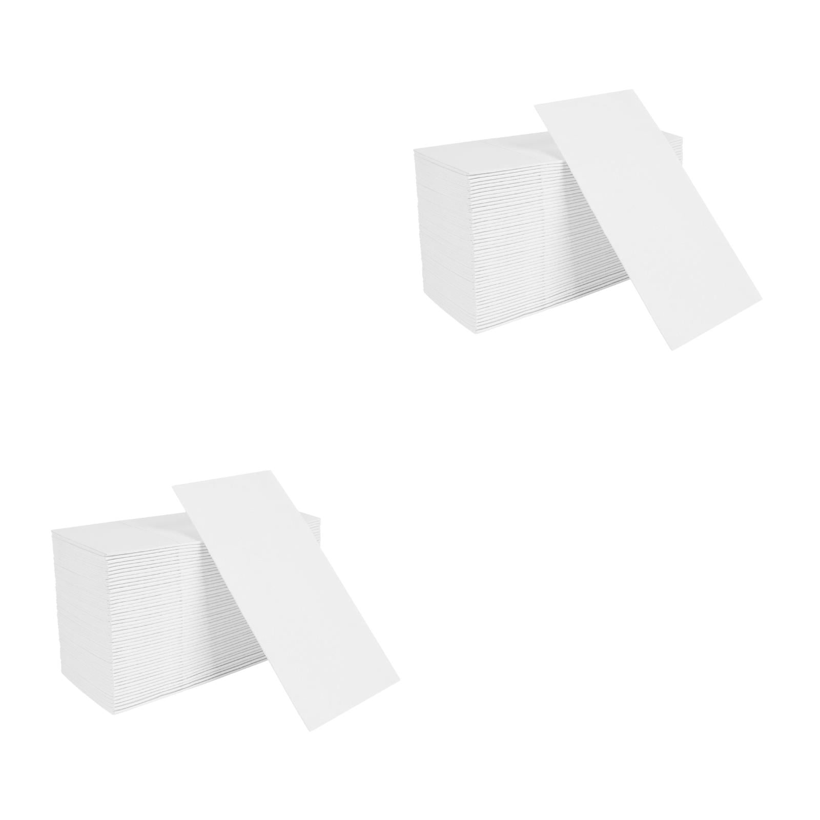 FRCOLOR Masteelf 100 pcs Disposable Napkins with Pocket for White Wedding Dinner Napkins Disposable Guest Towels for Silverware