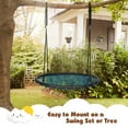 thumbnail image 5 of Costway 40'' Spider Web Tree Swing Set w/ Adjustable Hanging Ropes Kids Play Set Blue, 5 of 12