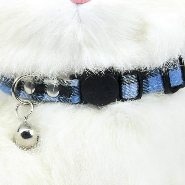 Cat Collar Adjustable Quick Release Buckle Pet Collar Kitten