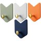 thumbnail image 4 of 4pcs Self Adhesive Wall Hooks Hanging Keys Hooks Towels Purses Hanging Hooks, 4 of 4