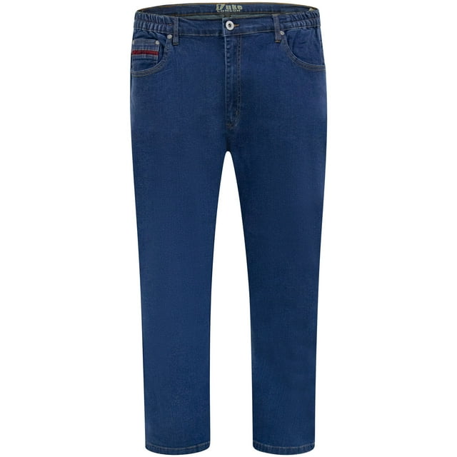 Duke Jeans pour Hommes D555 London Bailey Taille Élastique Kingsize