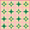 Green Symmetrical Stars, variant on Yayeee Napkin Holder for Table Kitchen Paper Tissue Organization, Green Symmetrical Stars