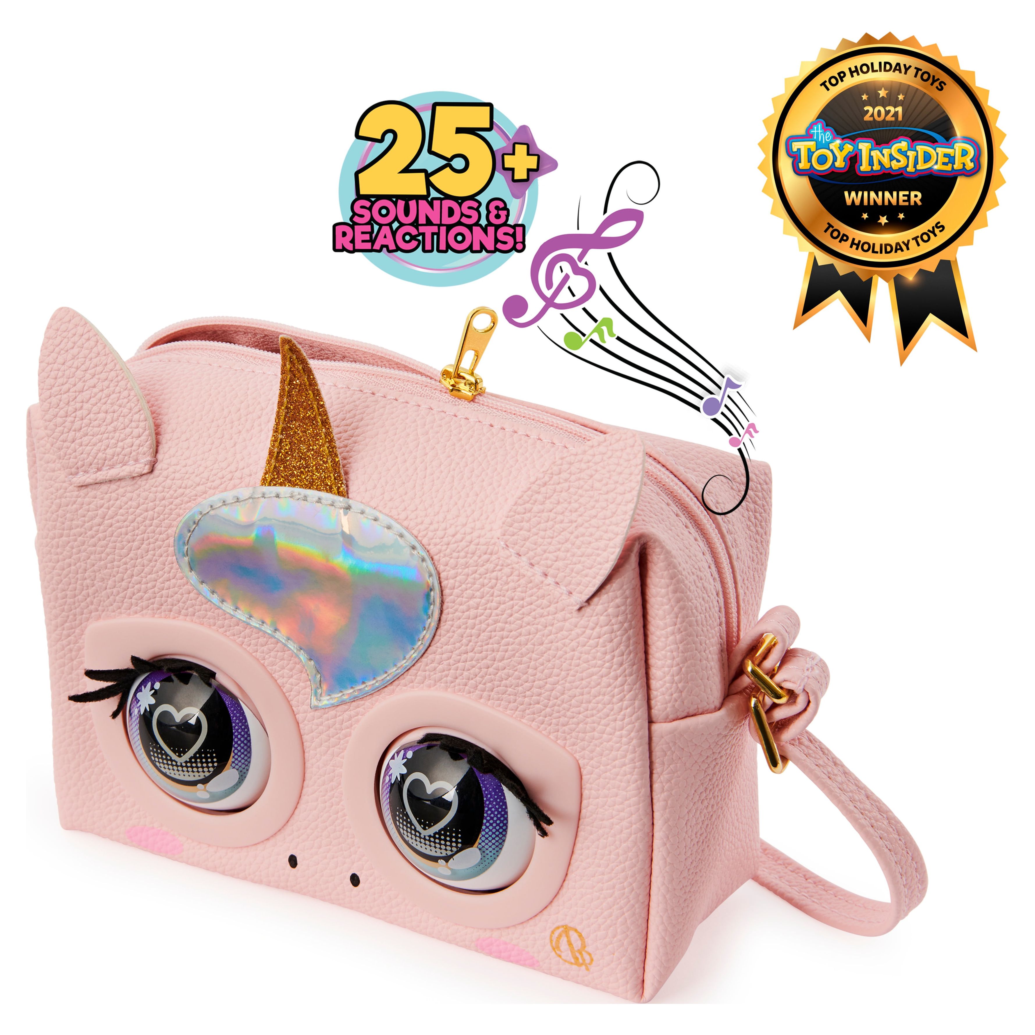 Purse Pets, Interactive Glamicorn with Over 25 Sounds and Reactions - image 3 of 8