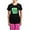 With Pink Pant, variant on CafePress - Kiss Me Irish. Women's Dark Pajamas - Women's Short Sleeve Print T-Shirt and Pants Dark Cotton Pajama Set