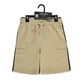 thumbnail image 5 of Cookie's Boys' 2-Pack French Terry Cargo Shorts Color: black sand Size: 7, 5 of 5