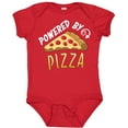 thumbnail image 3 of Inktastic Powered by Pizza Boys or Girls Baby Bodysuit, 3 of 5