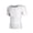 White, variant on Men’s Corset Shapewear Control Fitness Vest Body Molding Short Sleeve Top