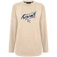 thumbnail image 2 of Women's Levelwear Khaki Kansas City Royals Oversized Beaudry Sizzle Top, 2 of 3