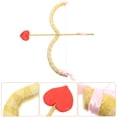 thumbnail image 4 of KAKOWELY 2 juegos de arcos y flechas de Cupido para San Valentín, accesorios para disfraz para mujeres y hombres, 4 of 4