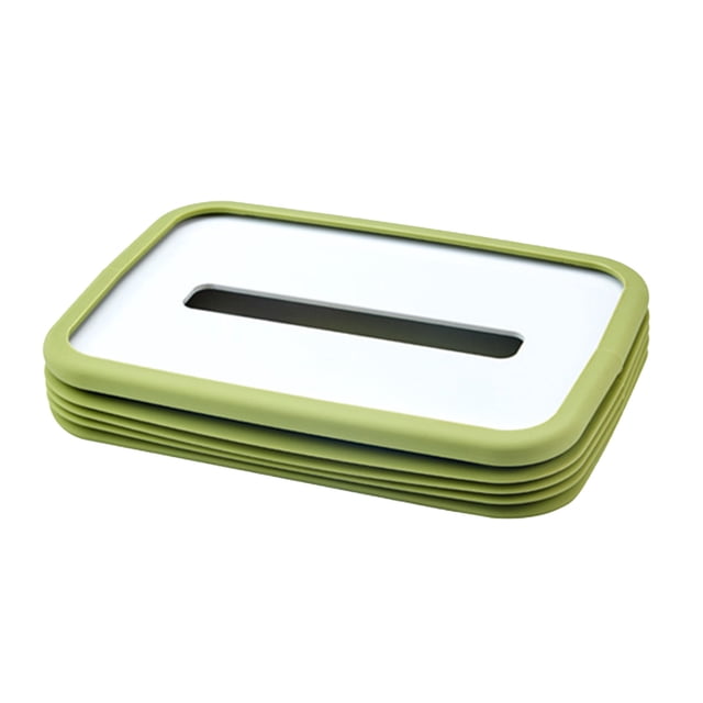 Tissue Paper Box Silicone Tissue Box Pulled to The Bottom At One Time, Automatic Paper Sink Box, Home, Living Room, Dining Room, Paper Box