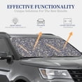 thumbnail image 5 of Uemuo Daisies Flowers Printed 2 PCS Car Windshield Sun Shade, Auto Sun Heat and UV Rays Blocker, Foldable Automotive Front Window Sunshade Protector, 5 of 7