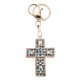 thumbnail image 1 of unbranded Charm Llavero Cruz Con Rhinestones Para Organizar Llaves Y Decorar, 1 of 7