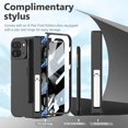 thumbnail image 2 of Funda NINKI para Google Pixel 9 Pro Fold con lápiz capacitivo negro, 2 of 7