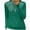 Green-Sweaters, variant on AGWOLF Womens Lightweight Sweaters Cozy Mock Neck Knit Sweater Casual Sequin Solid Color Blouse Pullover